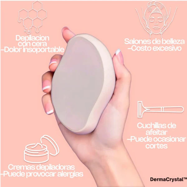 Depiladora Mágica de Cristal – Piel suave al instante