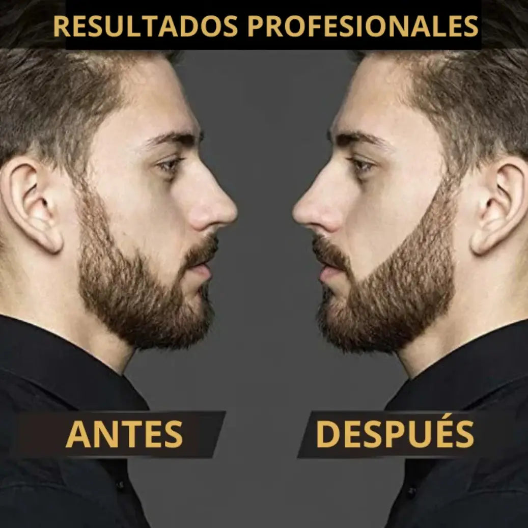 Lápiz Marcador para Barba + Cepillo de Regalo 🎁