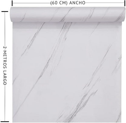 Papel Adhesivo Mármol Premium | (2m x 60cm)