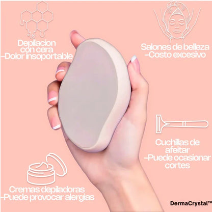 Depiladora Mágica de Cristal – Piel suave al instante
