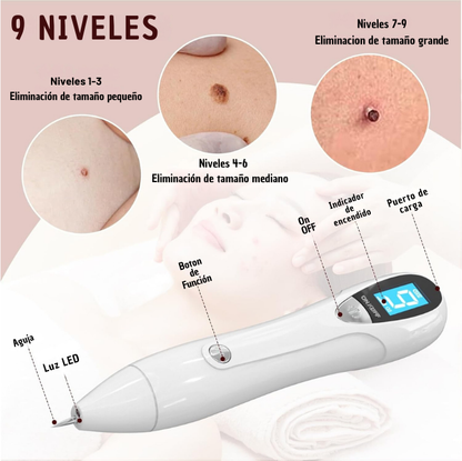 PlasmiBelle | Pluma Plasma Pen Quita Verruga Y Pecas